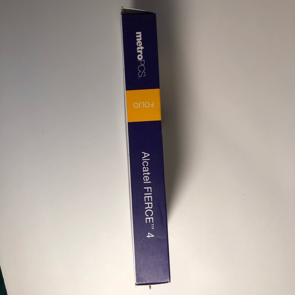 MetroPCS Alcatel Fierce 4 Folio ProtectiveWallet - Picture 7 of 8